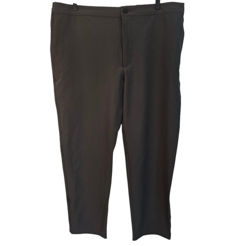 🆕️ Banana Republic Mens‎ Performance Slim Tapered Pants Forrest Green 38x30